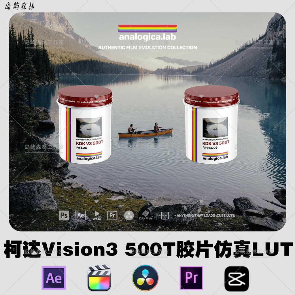 LUT | 🎬 Kodak Vision3 500T Vintage Cinematic Film Simulation LUT Presets for PR/PS - MICHIGO STUDIO
