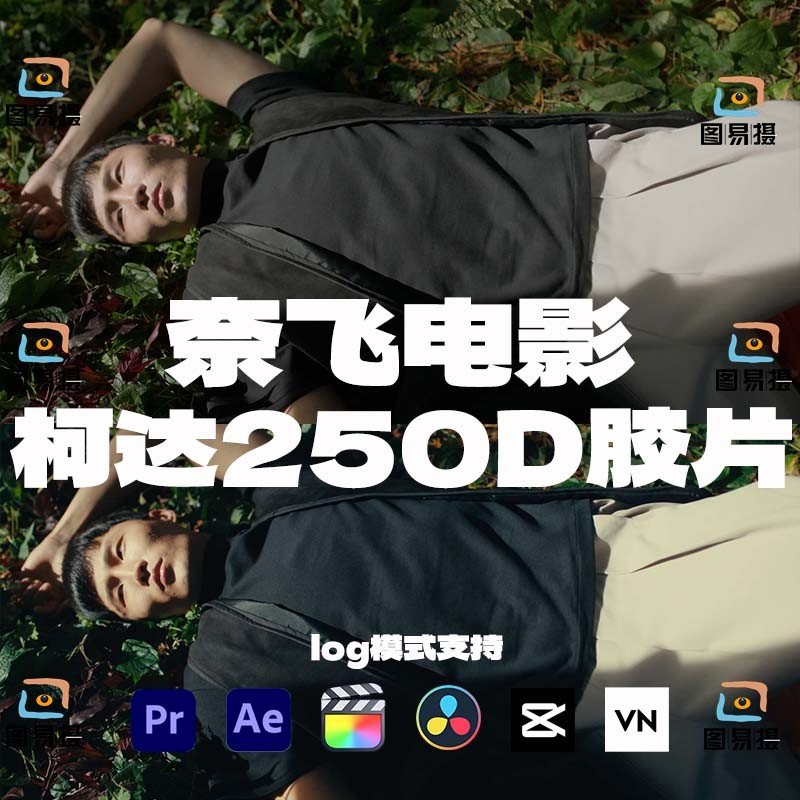 LUT | 🎞️ Netflix Kodak 250D Film Emulation LUT – PR | FCPX | DaVinci - MICHIGO STUDIO