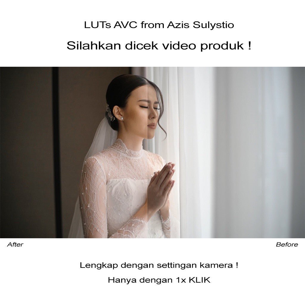 🎬 LUT Pack – AVC Best Seller LUTs + Original Camera Settings ✨ [ MICHIGO STUDIO ] - MICHIGO STUDIO