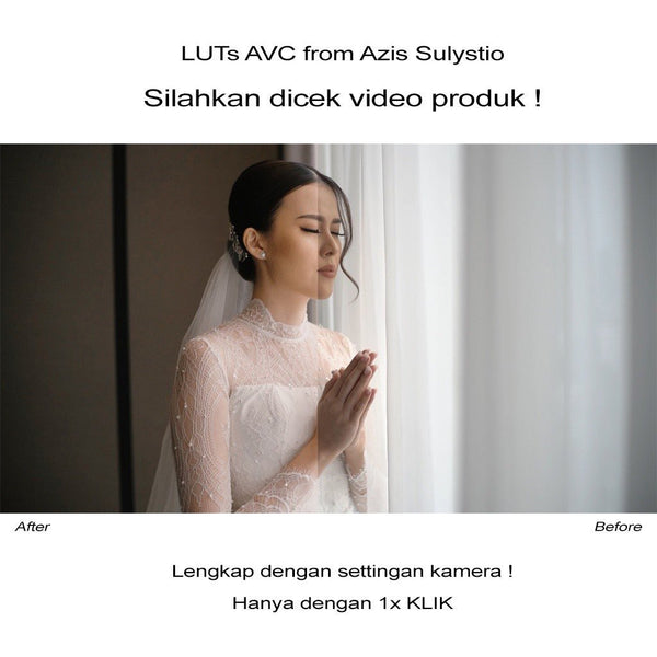 🎬 LUT Pack – AVC Best Seller LUTs + Original Camera Settings ✨
