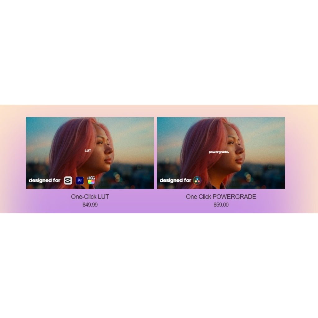 📹 LUT PRESET 617 | One - Click DaVinci Grading One Click Powergrade+LUT Andrew Paul | MICHIGO STUDIO - MICHIGO STUDIO