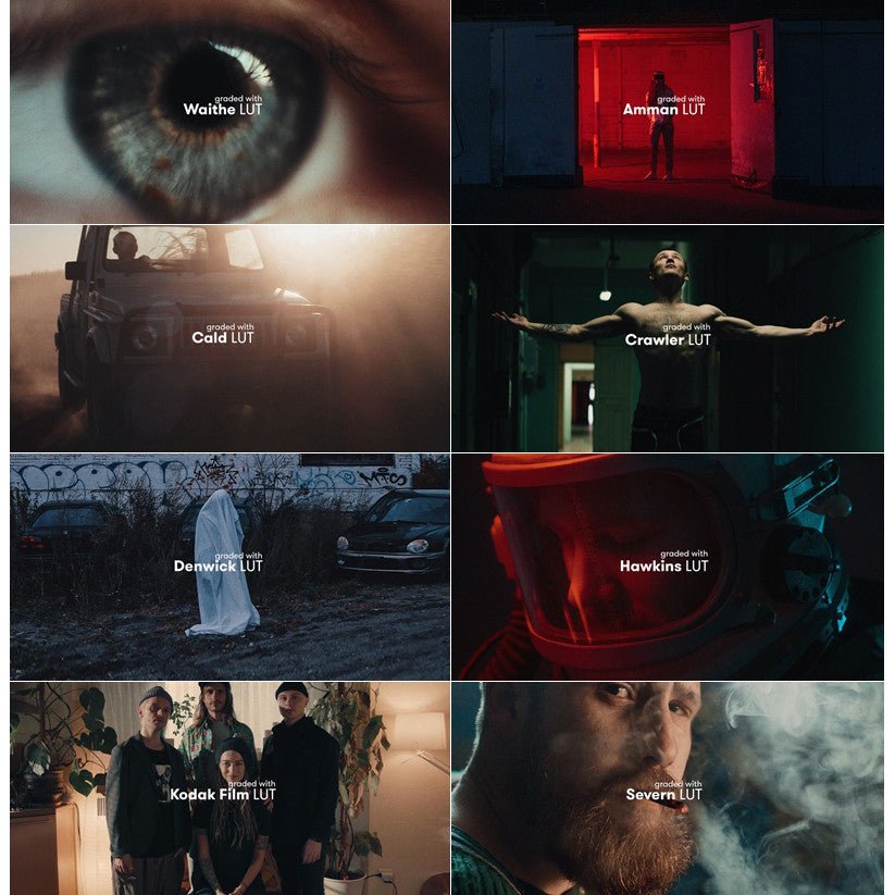 📹 LUT PRESET 618 | 159 Premium LUT Bundle | Professional Colorist Grading Pack + Video Tutorial | MICHIGO STUDIO - MICHIGO STUDIO