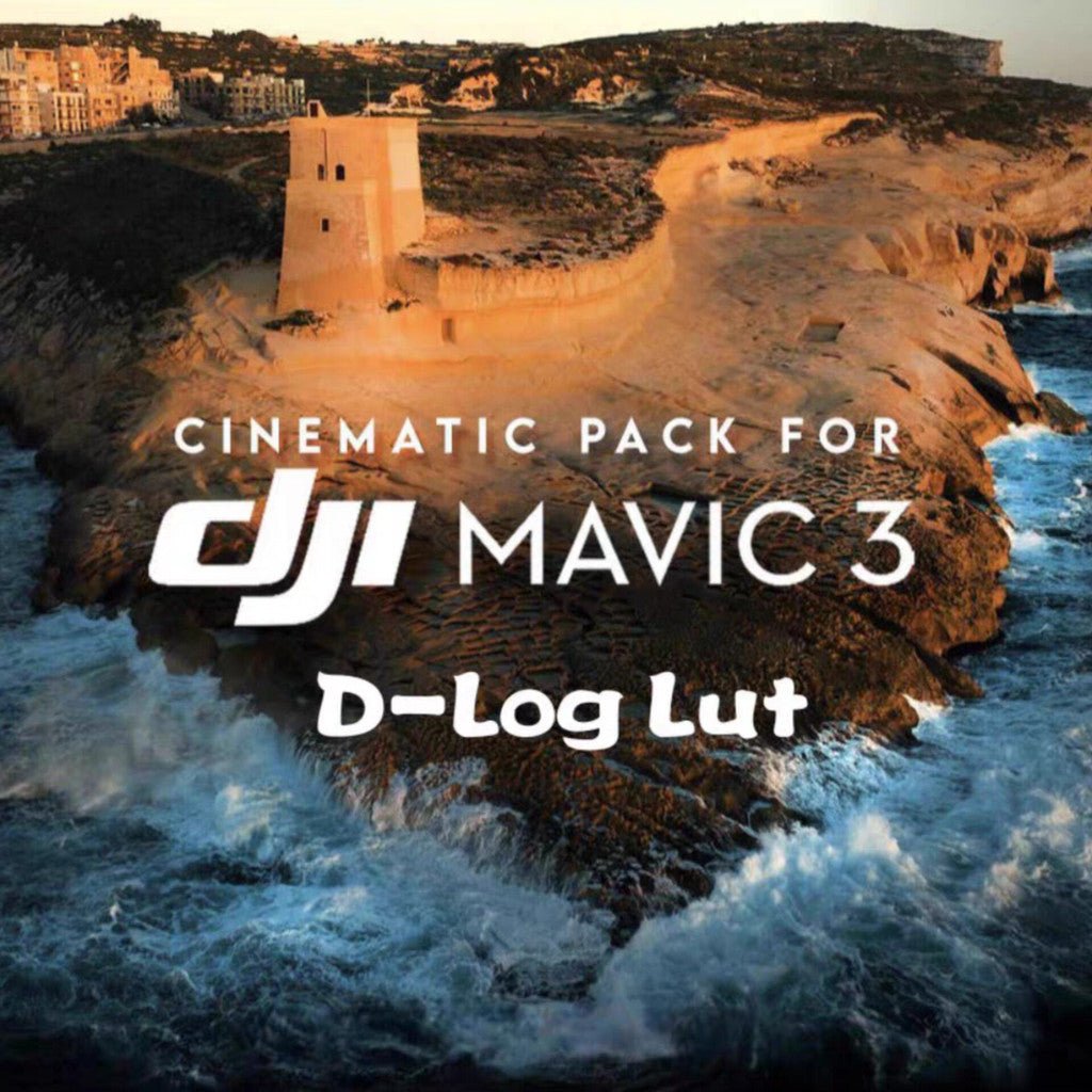 📹 LUT PRESET 6744 | 50 DJI Drone LUTs DJI MAVIC 3 Series Movie LUT Pack for D - LOG | MICHIGO STUDIO - MICHIGO STUDIO