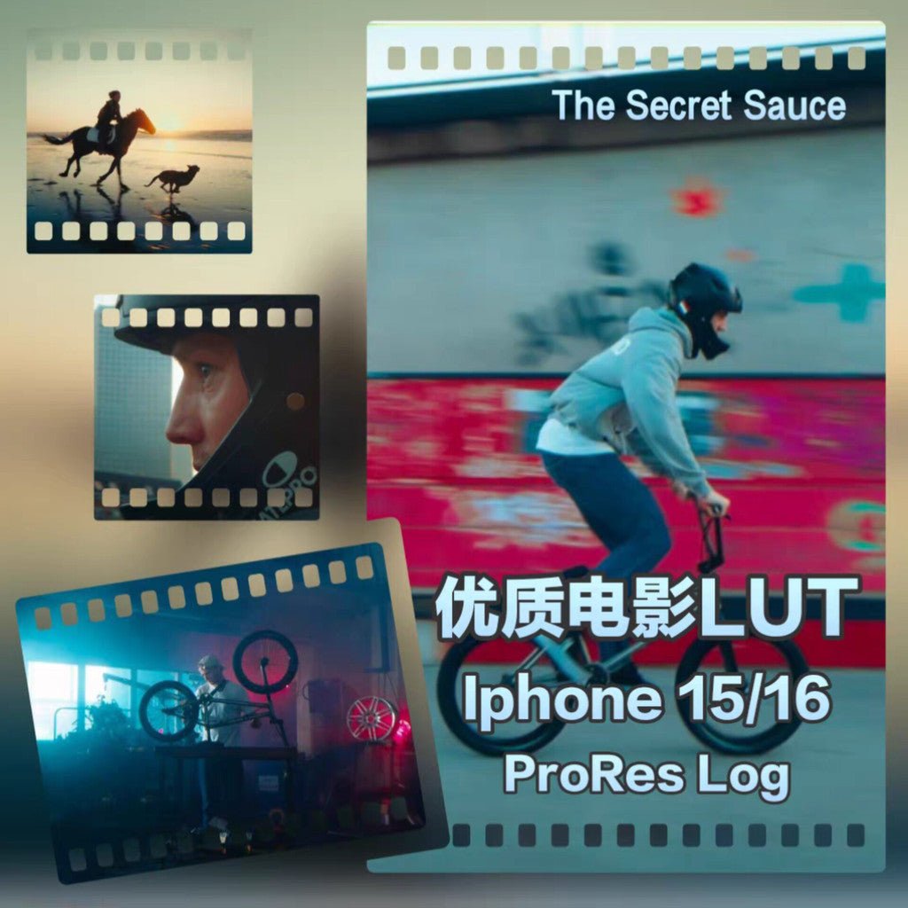 📹 LUT PRESET | iPhone 15/16 LUT The Secret Sauce Movie Look Supports ProRes Log | MICHIGO STUDIO - MICHIGO STUDIO