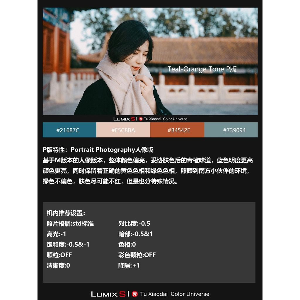 LUT | VOL.10 Teal & Orange Cinema PRO 🎬 LUMIX LUT & LR • S5M2/X • S9 • G9M2 • GH7 【MICHIGO STUDIO】 - MICHIGO STUDIO