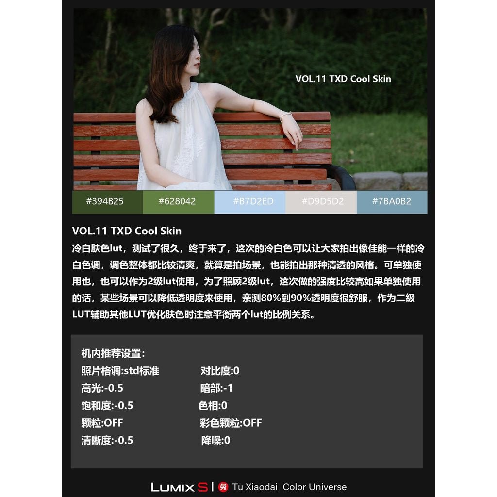 LUT | VOL.11 Lumix to Canon Cool White Tone ❄️ LUT & LR • S5M2/X • S9 • G9M2 • GH7 【MICHIGO STUDIO】 - MICHIGO STUDIO