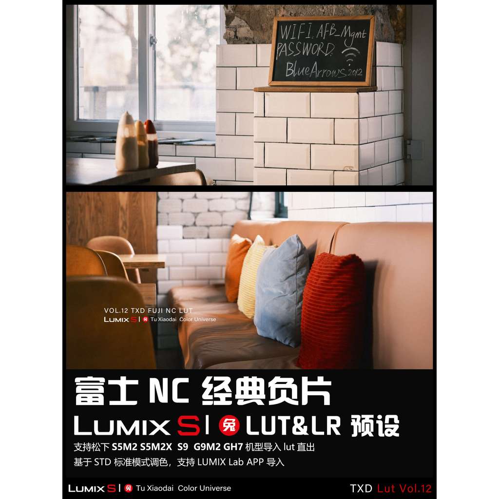 LUT | VOL12 Fuji NC Style for Lumix 📸 LUT & LR • S5M2 • S5M2X • S9 • G9M2 【MICHIGO STUDIO】 - MICHIGO STUDIO