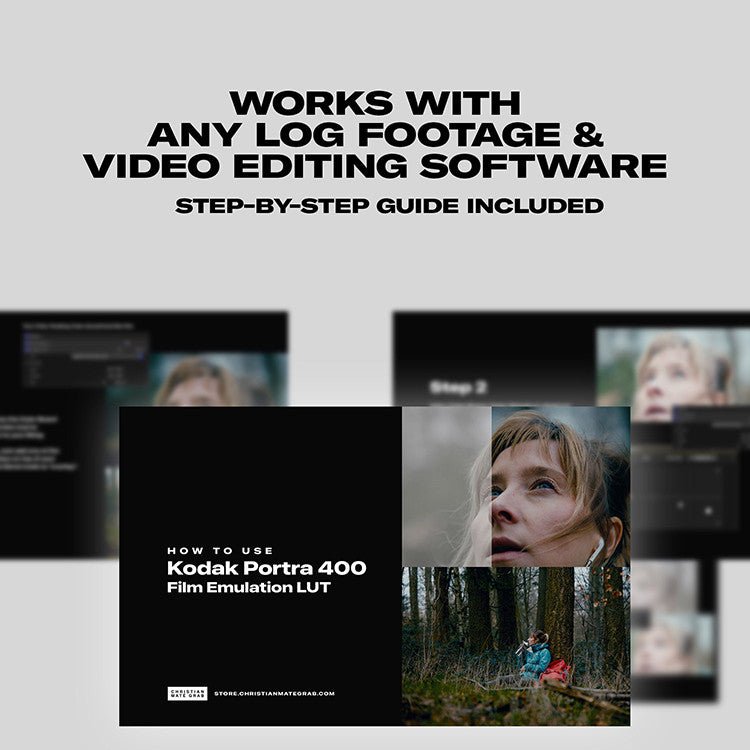 🎬 LUTs | 1 CUBE Format CINEM8 – 400 Film Emulation LUT Preset - MICHIGO STUDIO