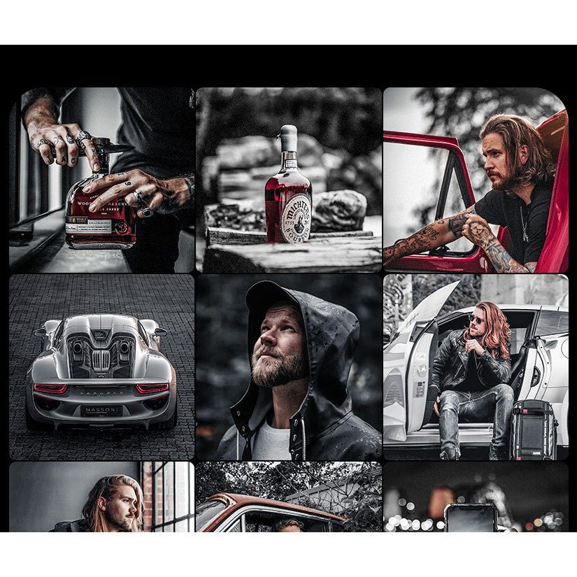 📸 Mr.218 Advanced Gray Tone - Lightroom Preset (PS, Street, Capcut, PR) - MICHIGO STUDIO