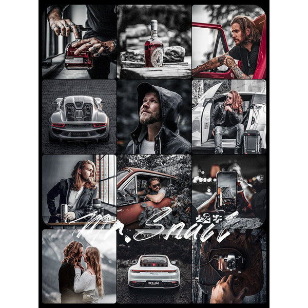 📸 Mr.218 Advanced Gray Tone - Lightroom Preset (PS, Street, Capcut, PR)