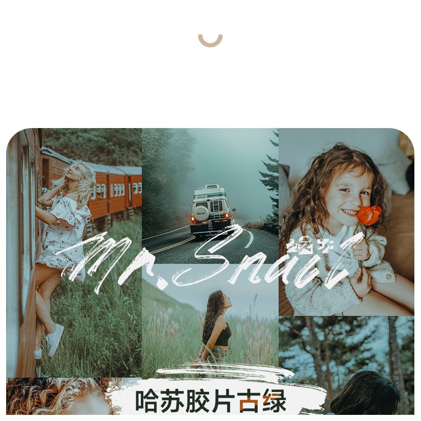 📸 Mr.244 Hasselblad Film Ancient Green - Lightroom Preset (Mobile, PR, Portrait, PS) - MICHIGO STUDIO