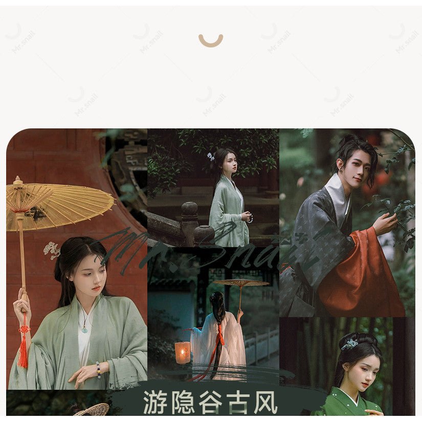 📸 Mr.250 Yinyin Valley Ancient Style - Lightroom Preset (Capcut, PS, Portrait) - MICHIGO STUDIO
