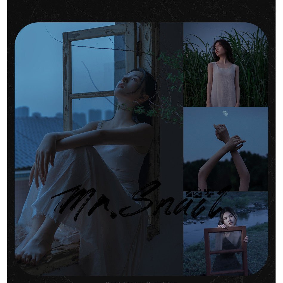 📸 Mr.312 Tranquil Blue Mood Portrait - Lightroom Preset (Capcut, PR, PS, Mobile) - MICHIGO STUDIO