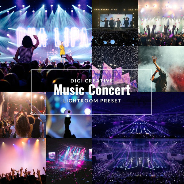 Music Concert Premium Preset | Lightroom Preset | 688