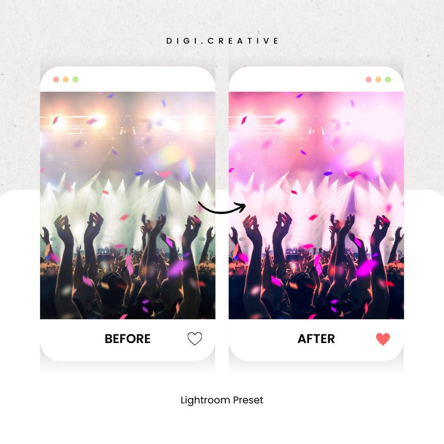 Music Concert Premium Preset | Lightroom Preset | 688 [ MICHIGO STUDIO ] - MICHIGO STUDIO