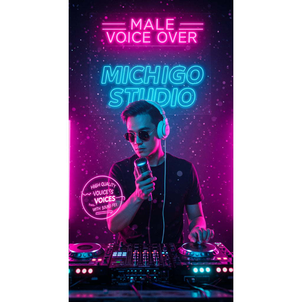 Custom Voice Over Dj Drop (DJ/Radio/Ads)