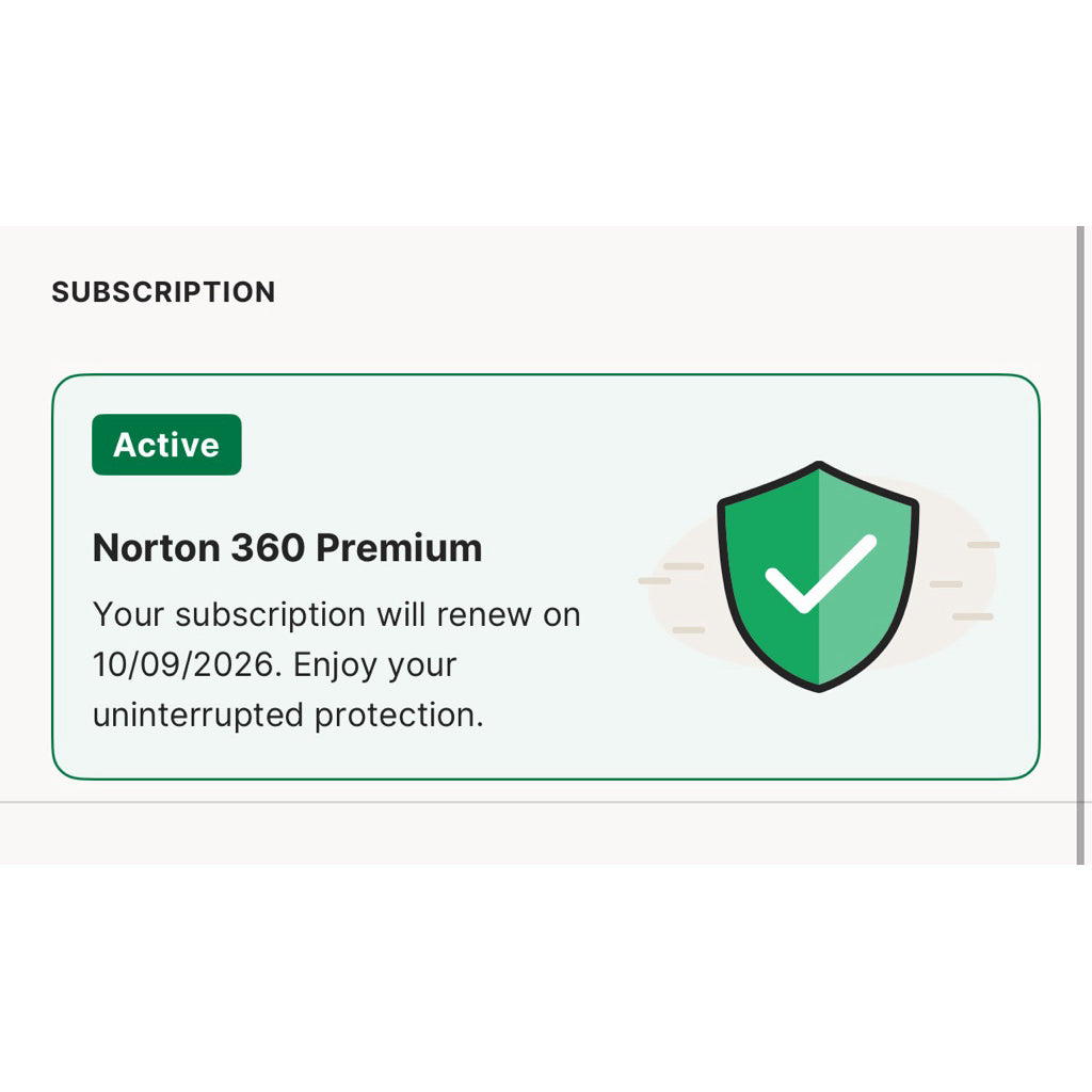 RM25 1-Years  [ EXP 10/09/2026 ] 🛡️ Norton 360 Premium– All-in-One Antivirus | PC, Mac, Mobile, Tablet