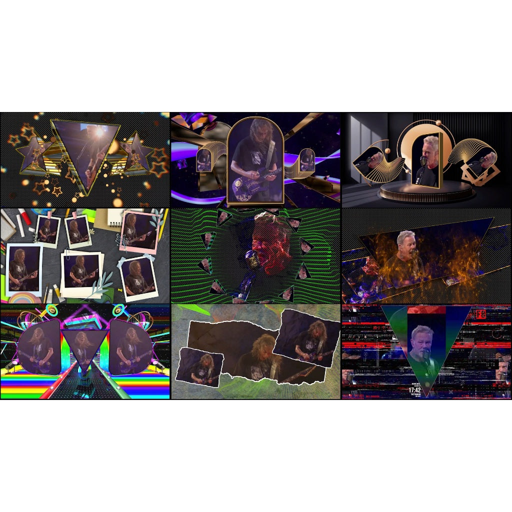 📹 VJ LIVE CAMERA FX | Resolume Arena Template Project VOL.2 | 40 FX Variations + Plugins | Live Visual Pack 2026 [ MICH