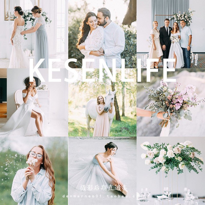 📸 Natural Soft Wedding Japanese Fresh – Lightroom Preset (FCPX, DaVinci LUT, Mobile, PS) - MICHIGO STUDIO