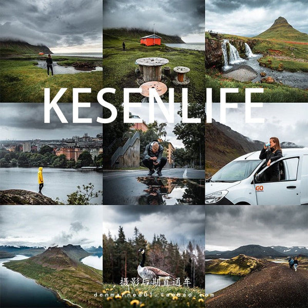📸 Natural Texture Landscape Portrait – Lightroom Preset (PR, FCPX, DaVinci LUT, Mobile, PS)