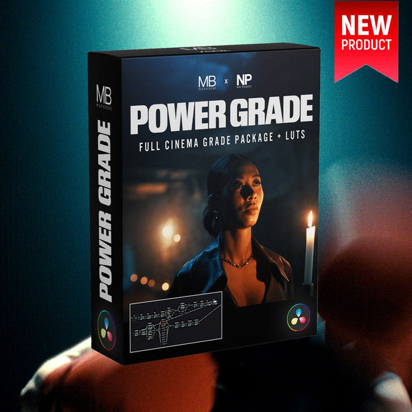 NEW 🎥 Color Grading LUT: Mark Bone DaVinci Color Grading Node LUT PowerGrade – MB+NP
