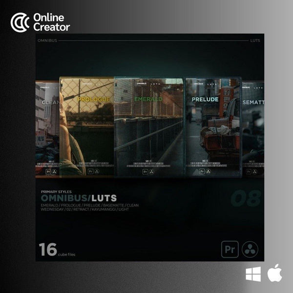 OmniBus (The Complete Collection) Preset and Luts / Street and Human Photography
