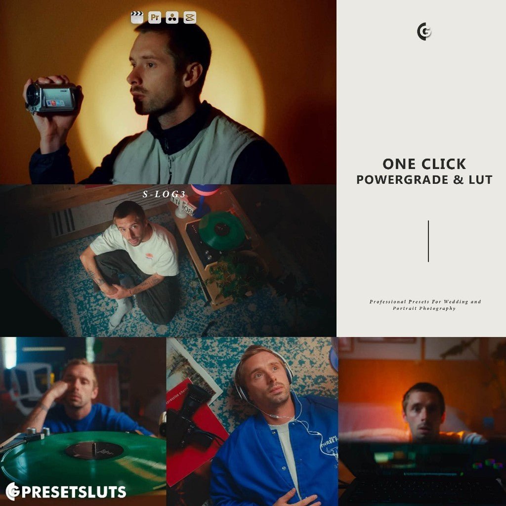 One Click Powergrade + LUT by Andrew Paul | Davinci Resolve Adobe Premiere[ MICHIGO STUDIO ] - MICHIGO STUDIO
