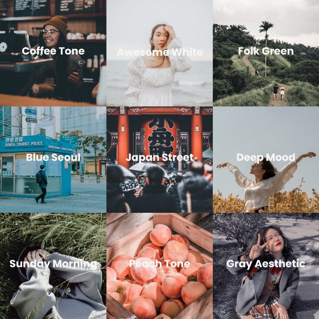 PAKET PRESET LIGHTROOM & LUTS iOS ANDROID DESKTOP[ MICHIGO STUDIO ] - MICHIGO STUDIO