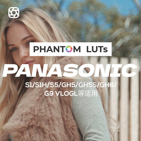 🎨 PHANTOM LUTs Pack | ARRI Film Look for Panasonic Lumix G4 Camera, Cinematic Presets