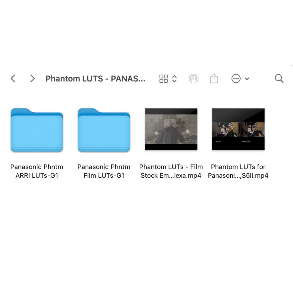 PHANTOM LUTS - Panasonic Lumix S1H/S5/S5IIX[ MICHIGO STUDIO ] - MICHIGO STUDIO