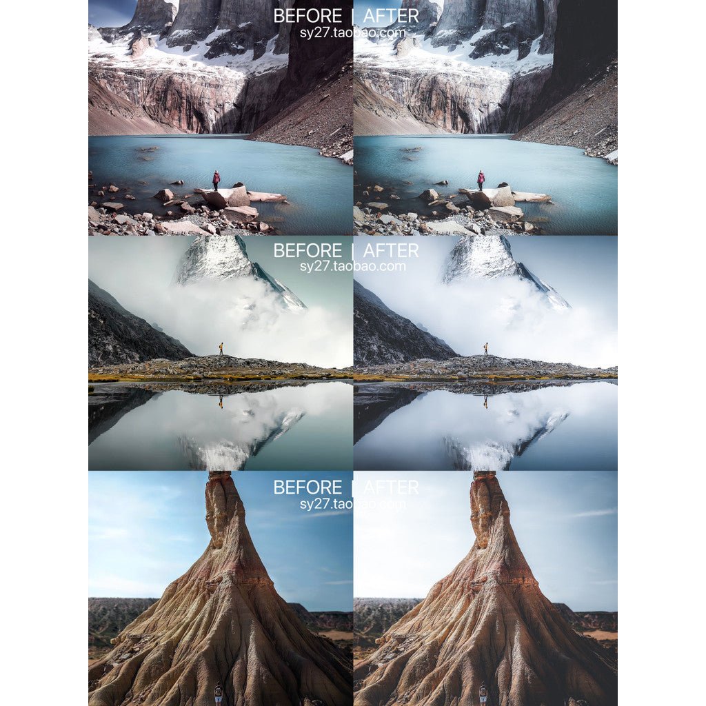📸 PR Movie Black Gray Faded Landscape - Lightroom Preset (FCPX, DaVinci LUT, Mobile, PS) - MICHIGO STUDIO