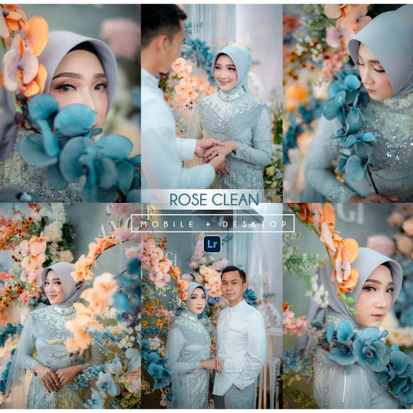 Preset Adobe Lightroom Engagement Rose Clean special  Bisa untuk di PC/LAPTOP/HP ANDROID DAN IOS