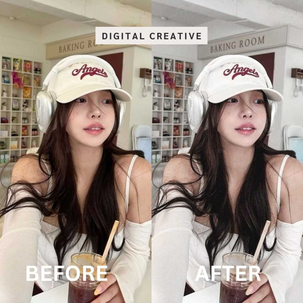 Preset Aesthetic | Brown Coffee Preset | Lightroom[ MICHIGO STUDIO ] - MICHIGO STUDIO