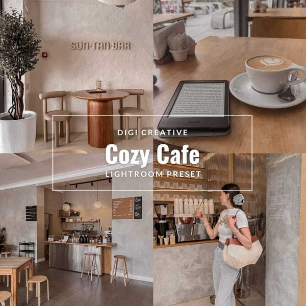 Preset Aesthetic | Cafe Preset | Lightroom