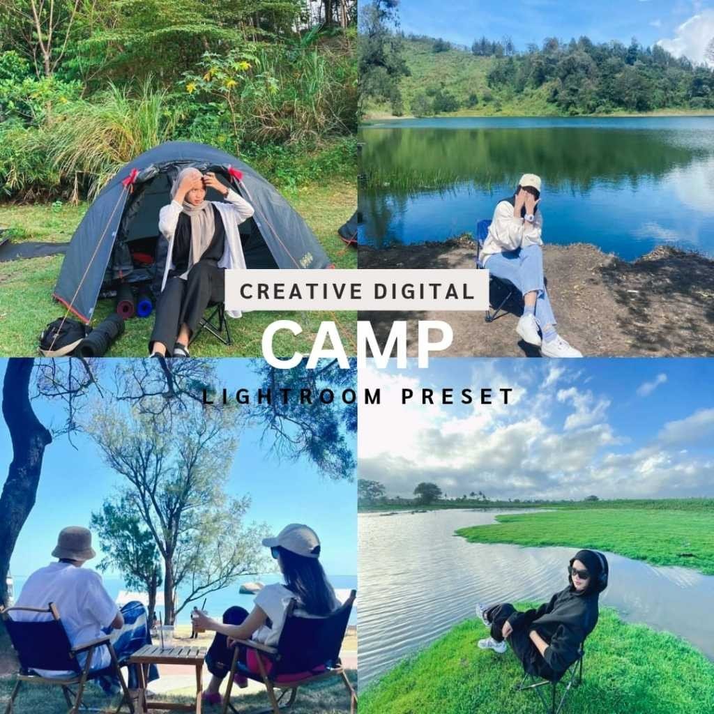 PRESET AESTHETIC | CAMPING PRESET | LIGHTROOM[ MICHIGO STUDIO ] - MICHIGO STUDIO