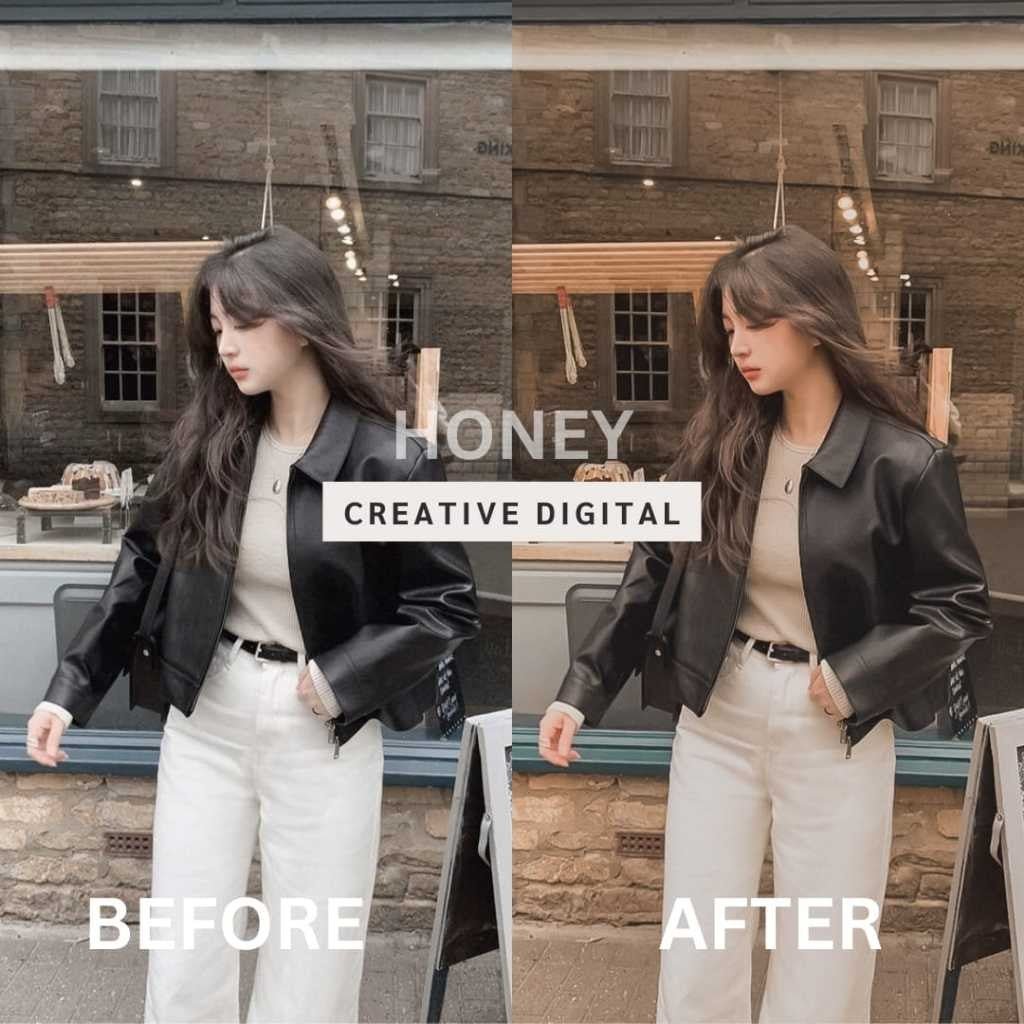 PRESET AESTHETIC | HONEY PRESET | LIGHTROOM[ MICHIGO STUDIO ] - MICHIGO STUDIO