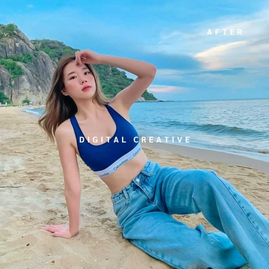 Preset Aesthetic | Ocean Preset | Lightroom[ MICHIGO STUDIO ] - MICHIGO STUDIO