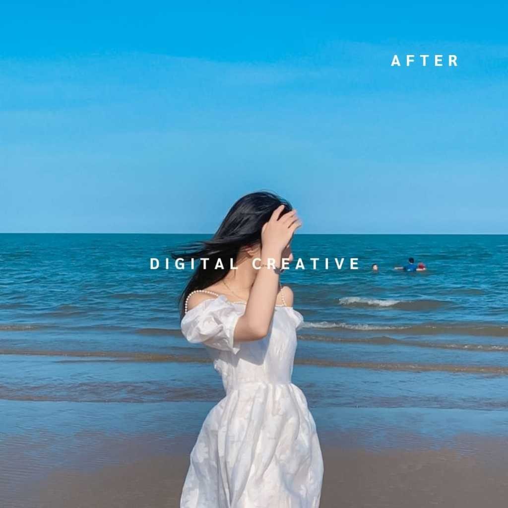 Preset Aesthetic | Ocean Preset | Lightroom[ MICHIGO STUDIO ] - MICHIGO STUDIO