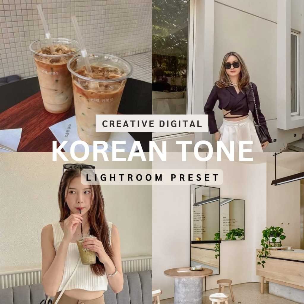PRESET AESTHETIC | PAKET KOREAN TONE PRESET | LIGHTROOM[ MICHIGO STUDIO ] - MICHIGO STUDIO