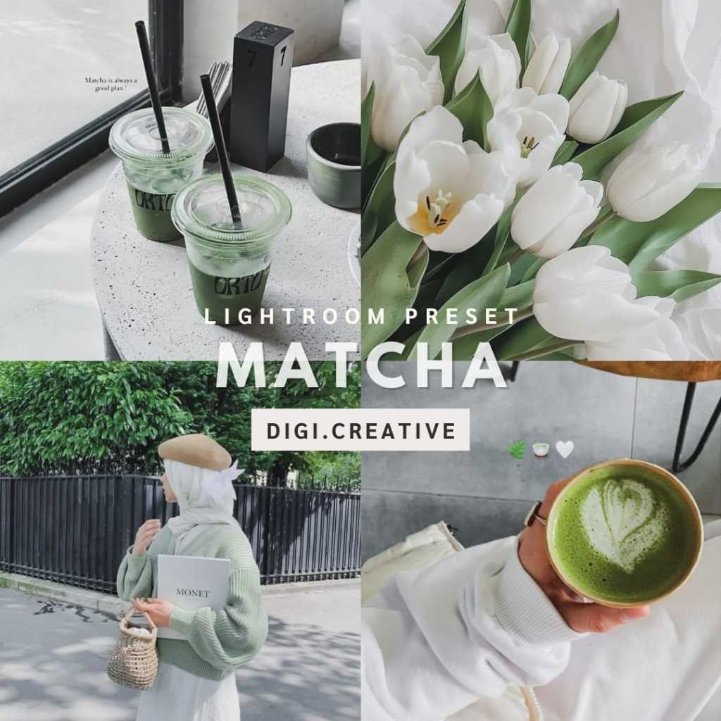 Preset Aesthetic | Paket Matcha Preset | Lightroom[ MICHIGO STUDIO ] - MICHIGO STUDIO