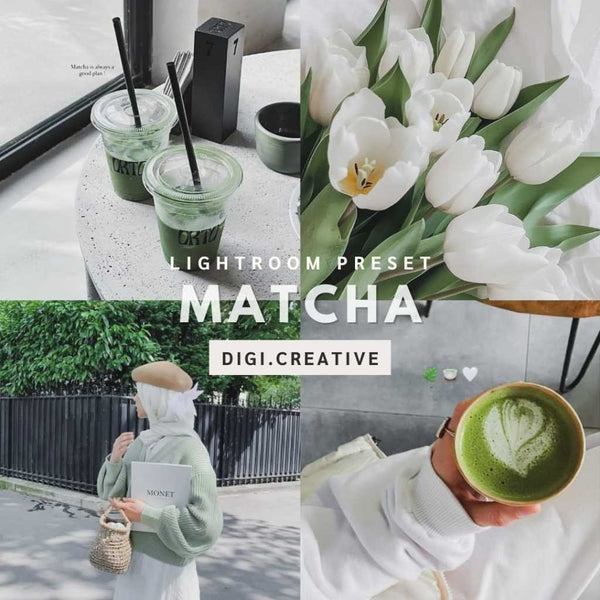 Preset Aesthetic | Paket Matcha Preset | Lightroom