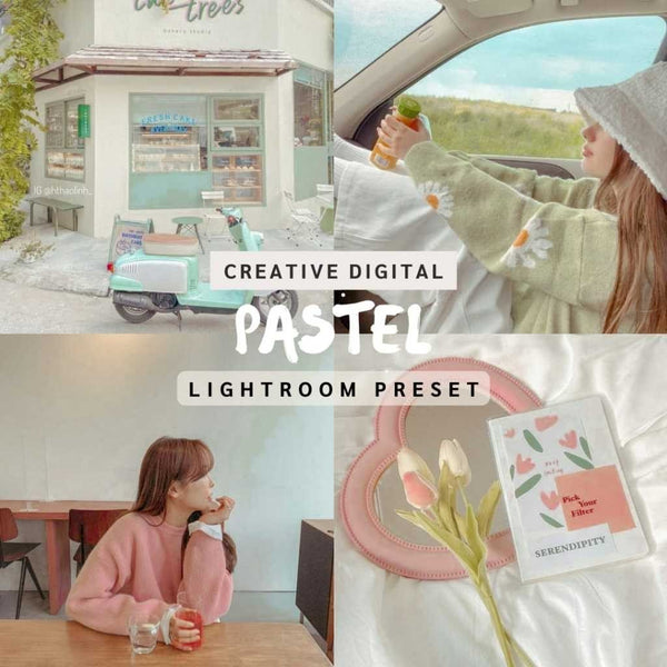 Preset Aesthetic | PAKET PASTEL PRESET | Lightroom