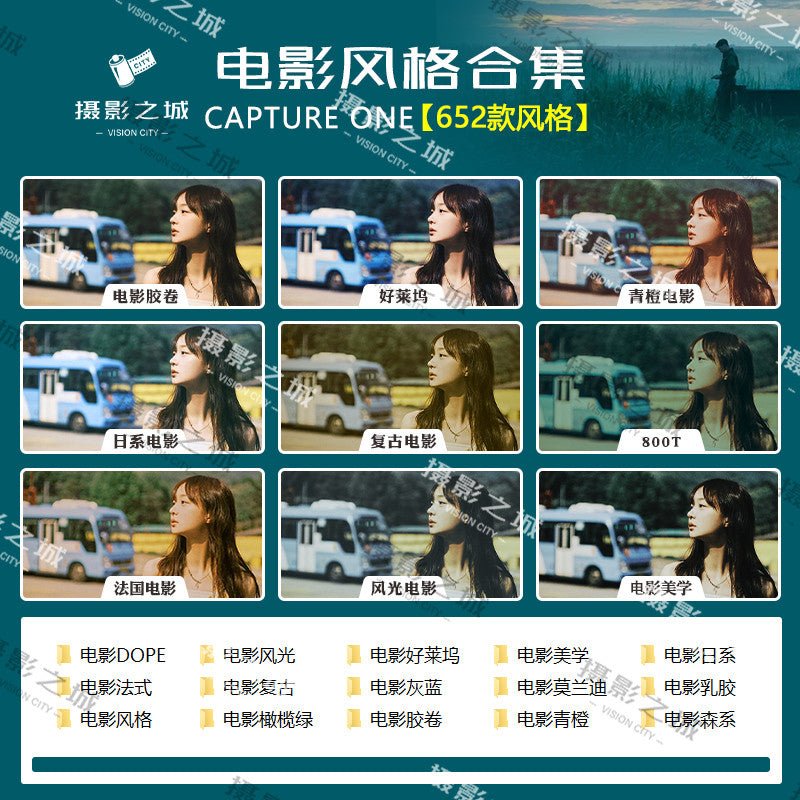 🎨 Preset C1 + LUT – Capture One 2025 Film Portrait Fuji NC Preset & Filter Pack ✨ [ MICHIGO STUDIO ] - MICHIGO STUDIO