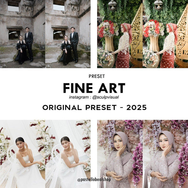 PRESET FINE ART SCLUPVISUAL LIGHTROOM PHOTOSHOP BEST SELLER