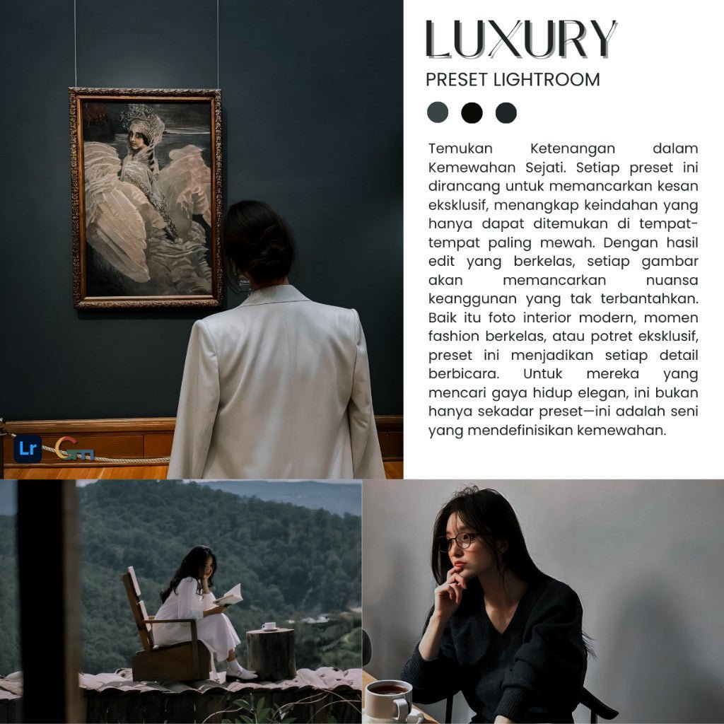 PRESET LIGHTROOM LUXURY UNTUK IOS & ANDROID[ MICHIGO STUDIO ] - MICHIGO STUDIO