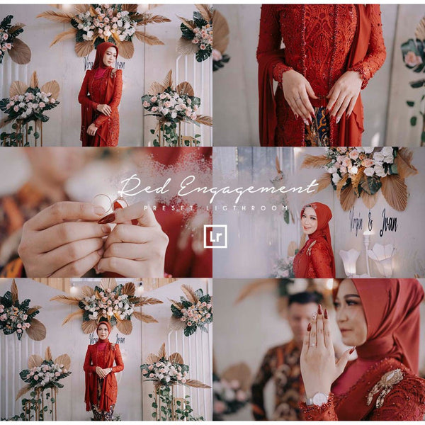 Preset Ligthroom Red Engagement special Adobe Lightroom Bisa untuk di PC/LAPTOP/HP ANDROID DAN IOS