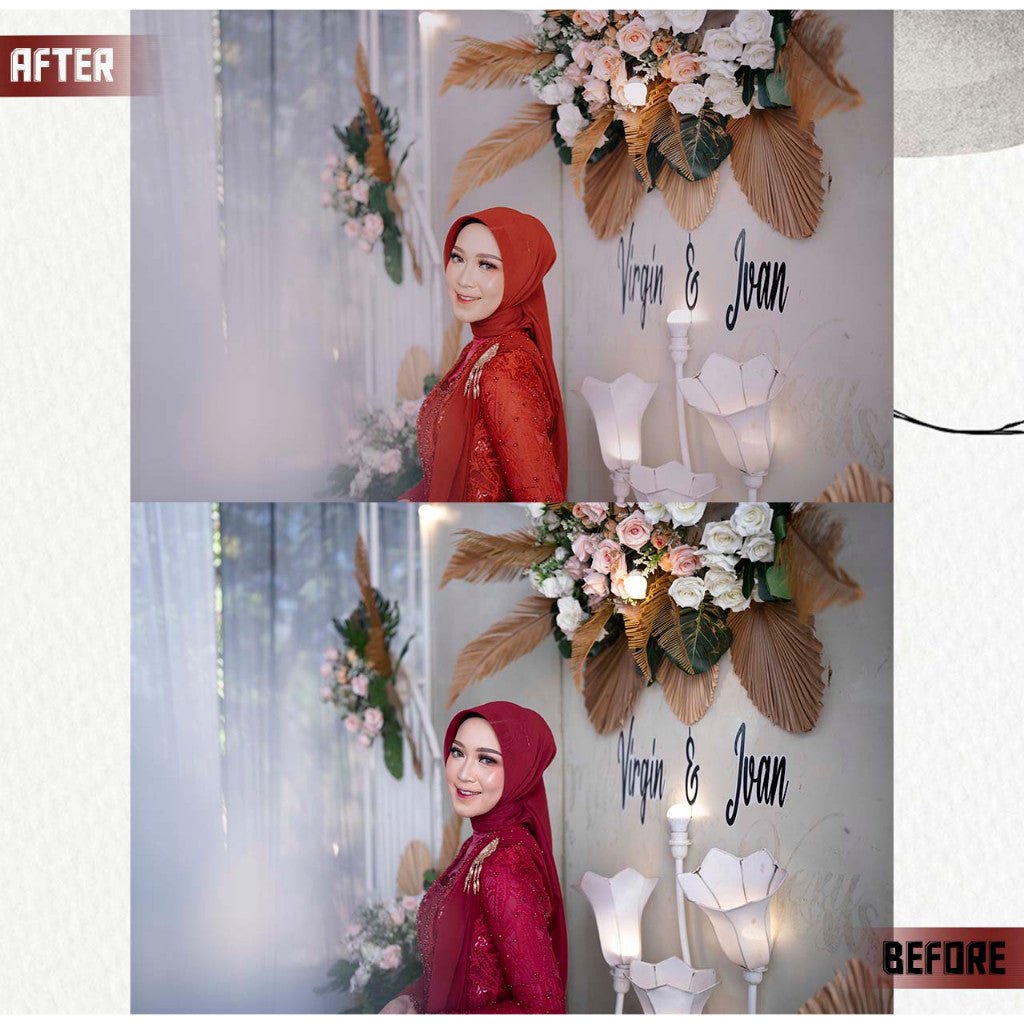Preset Ligthroom Red Engagement special Adobe Lightroom Bisa untuk di PC/LAPTOP/HP ANDROID DAN IOS[ MICHIGO STUDIO ] - MICHIGO STUDIO