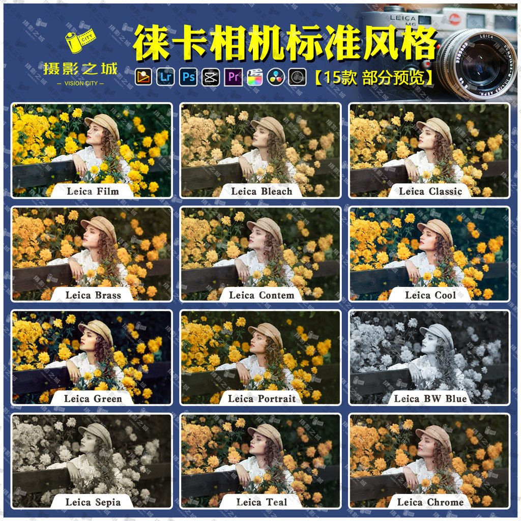 🎨 Preset Lr + Filter Ps + LUT – Fuji Camera Full Pack NC/CC/NN/RA – Lightroom, Photoshop, PR & Mobile LUTs - MICHIGO STUDIO