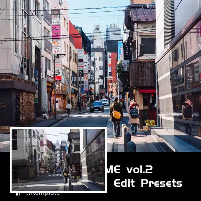 🎨 Preset Lr – Jo Aram Japanese Urban Street Film Style Lightroom Presets ✨ [ MICHIGO STUDIO ] - MICHIGO STUDIO