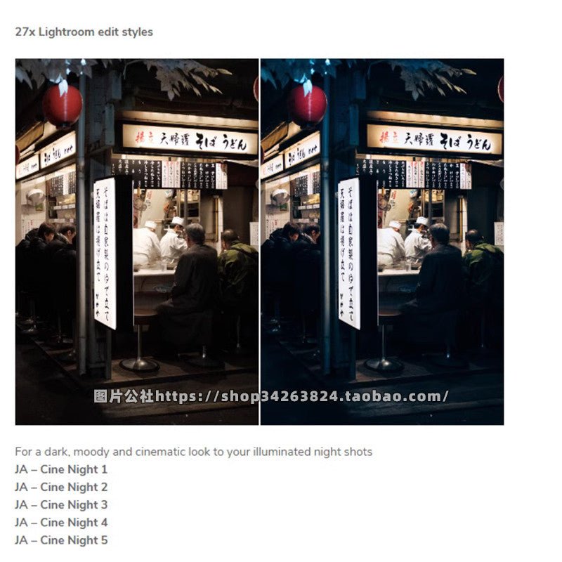 🎨 Preset Lr – Jo Aram Japanese Urban Street Film Style Lightroom Presets ✨ [ MICHIGO STUDIO ] - MICHIGO STUDIO